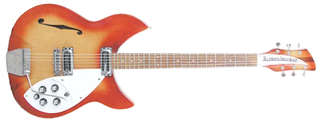 Rickenbacker 335 Fireglow guitar